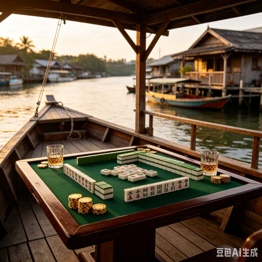 camping mahjong game set