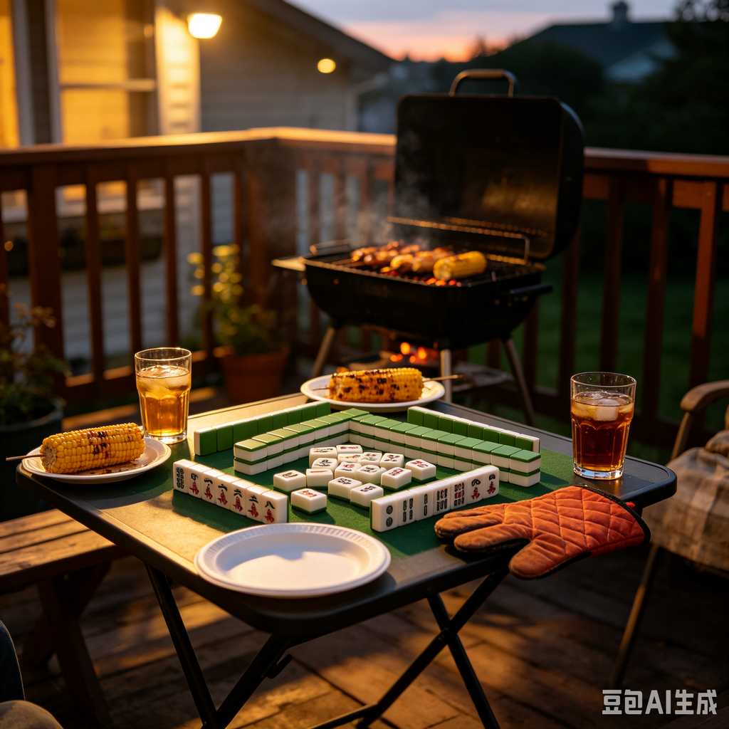 entertainment mahjong set
